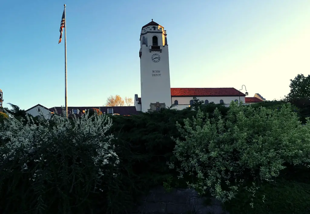 The old Boise Train Depot.