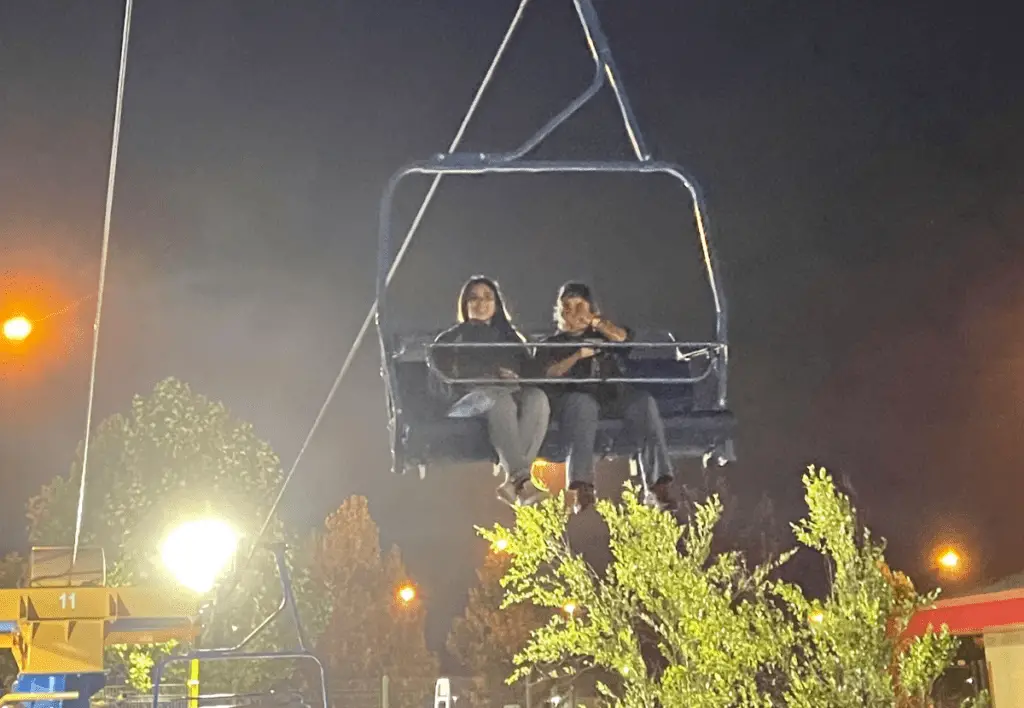 A ride at the Boise Idaho Fair.