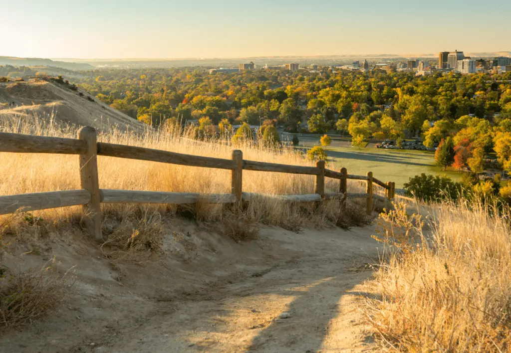 Hyde Park (Camel's Back) in Boise.